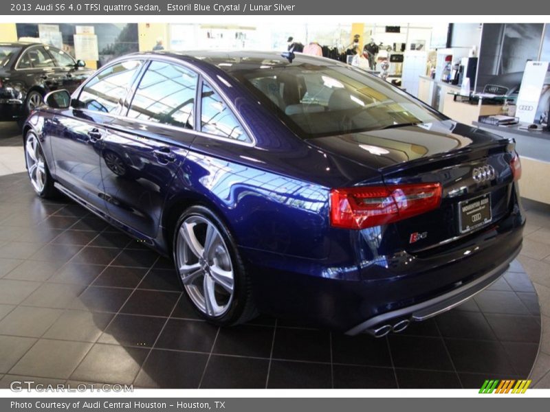 Estoril Blue Crystal / Lunar Silver 2013 Audi S6 4.0 TFSI quattro Sedan