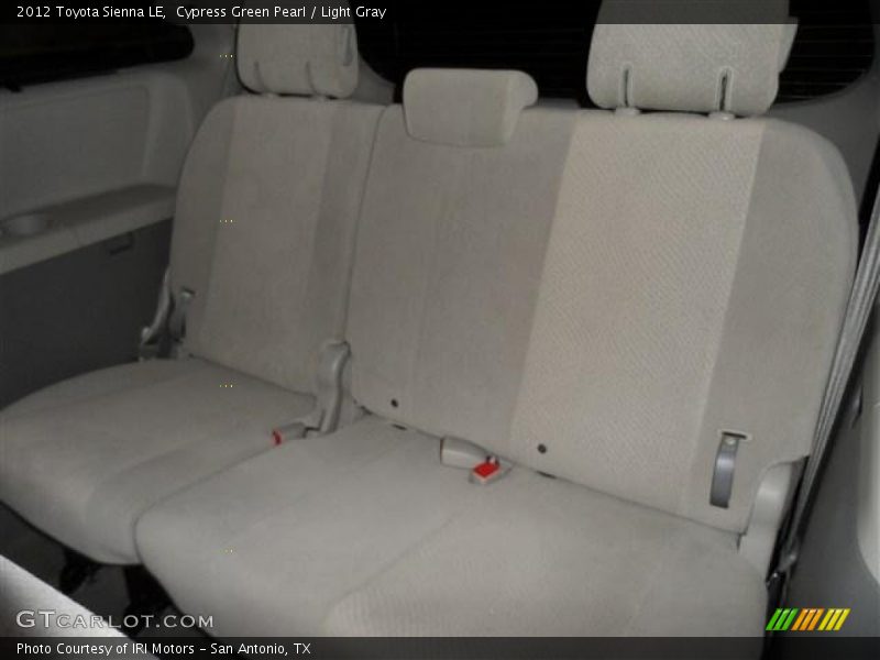 Cypress Green Pearl / Light Gray 2012 Toyota Sienna LE
