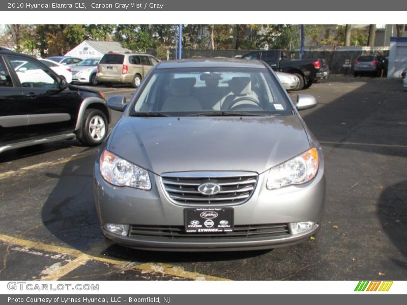 Carbon Gray Mist / Gray 2010 Hyundai Elantra GLS