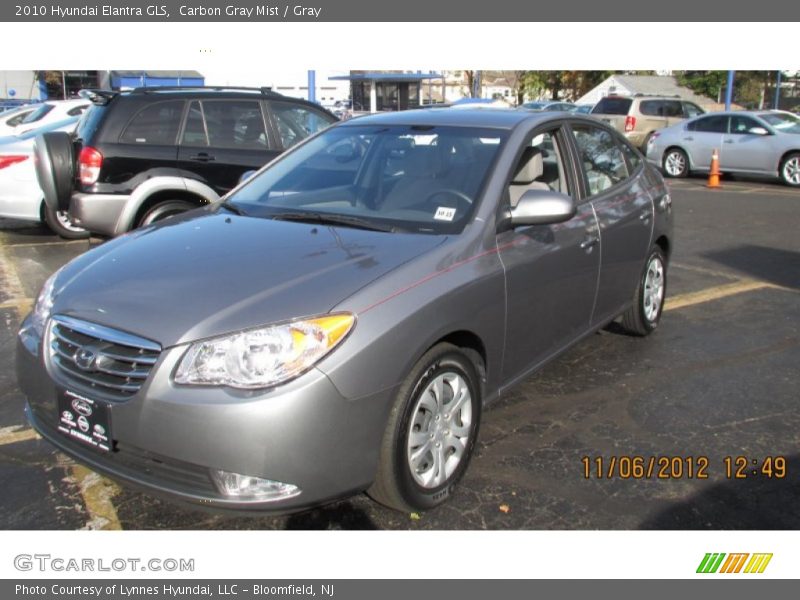 Carbon Gray Mist / Gray 2010 Hyundai Elantra GLS