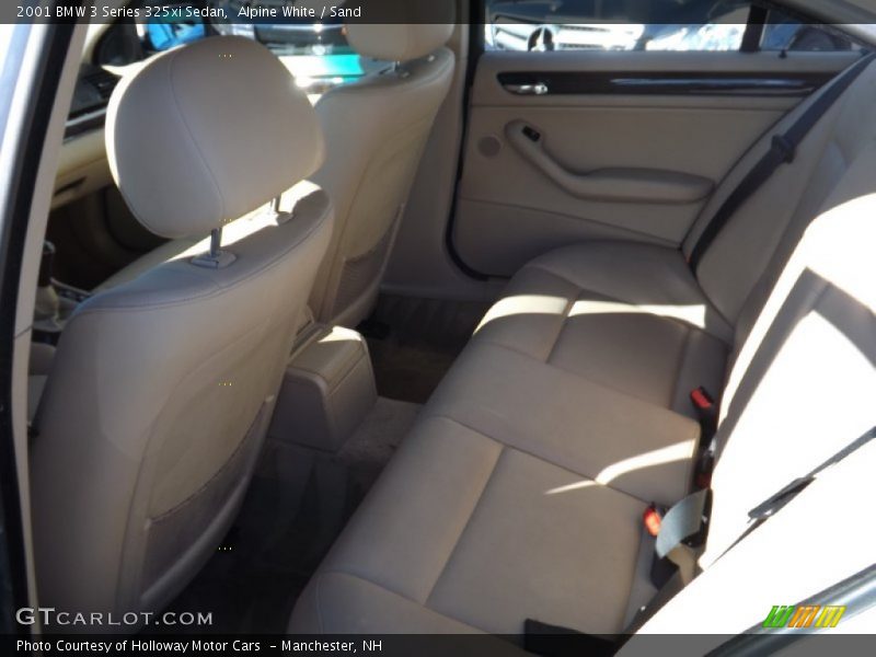 Alpine White / Sand 2001 BMW 3 Series 325xi Sedan