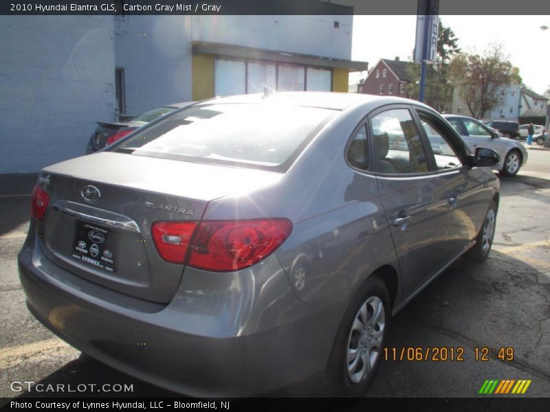 Carbon Gray Mist / Gray 2010 Hyundai Elantra GLS