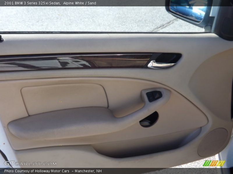 Alpine White / Sand 2001 BMW 3 Series 325xi Sedan
