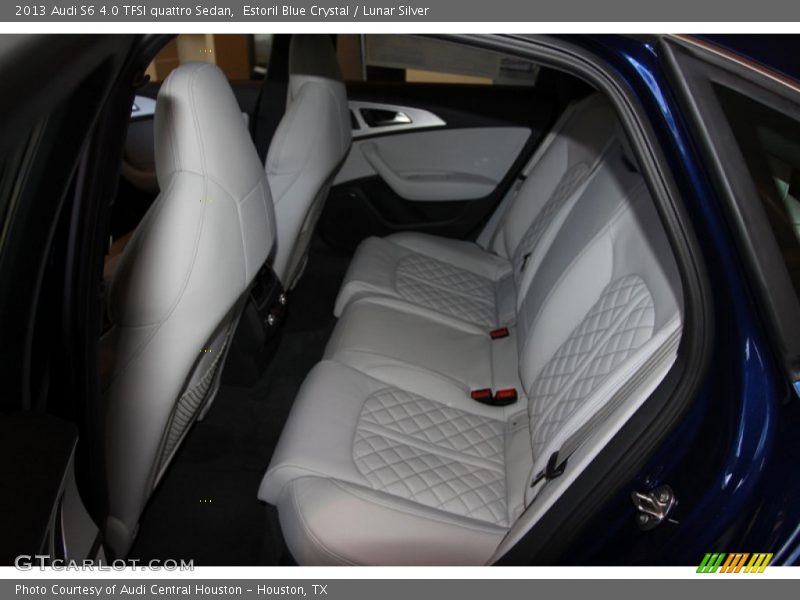 Rear Seat of 2013 S6 4.0 TFSI quattro Sedan