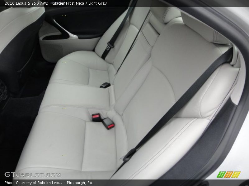 Glacier Frost Mica / Light Gray 2010 Lexus IS 250 AWD