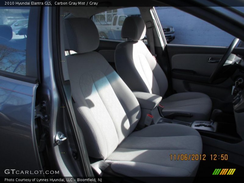 Carbon Gray Mist / Gray 2010 Hyundai Elantra GLS