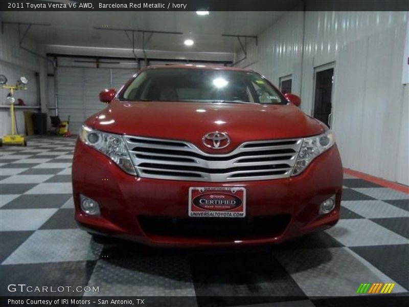 Barcelona Red Metallic / Ivory 2011 Toyota Venza V6 AWD