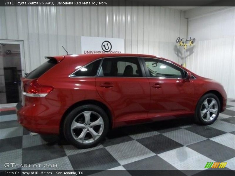 Barcelona Red Metallic / Ivory 2011 Toyota Venza V6 AWD