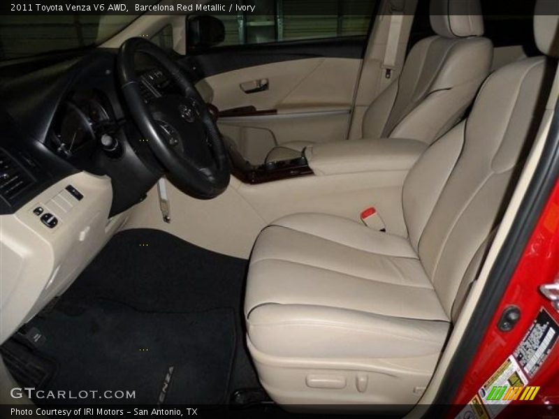Barcelona Red Metallic / Ivory 2011 Toyota Venza V6 AWD