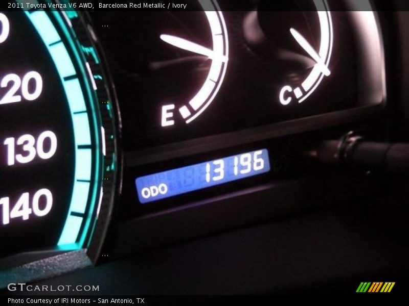 Barcelona Red Metallic / Ivory 2011 Toyota Venza V6 AWD