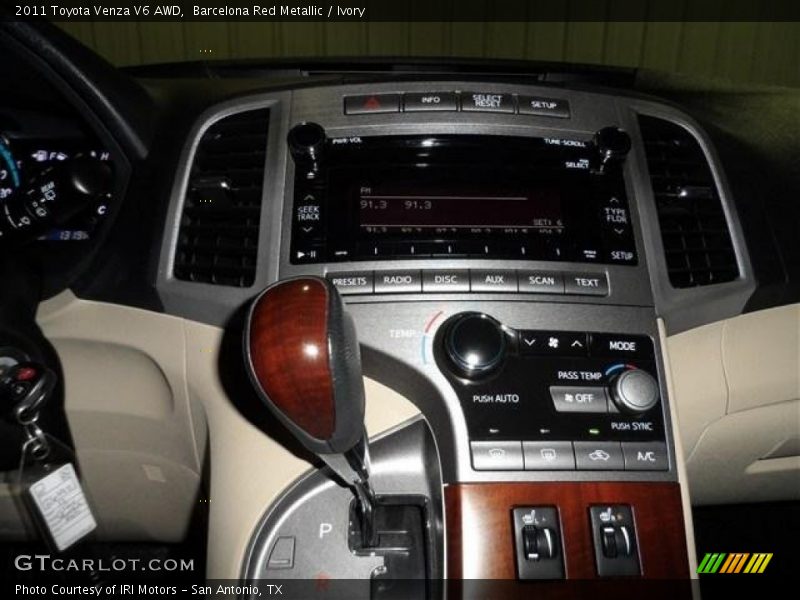 Barcelona Red Metallic / Ivory 2011 Toyota Venza V6 AWD