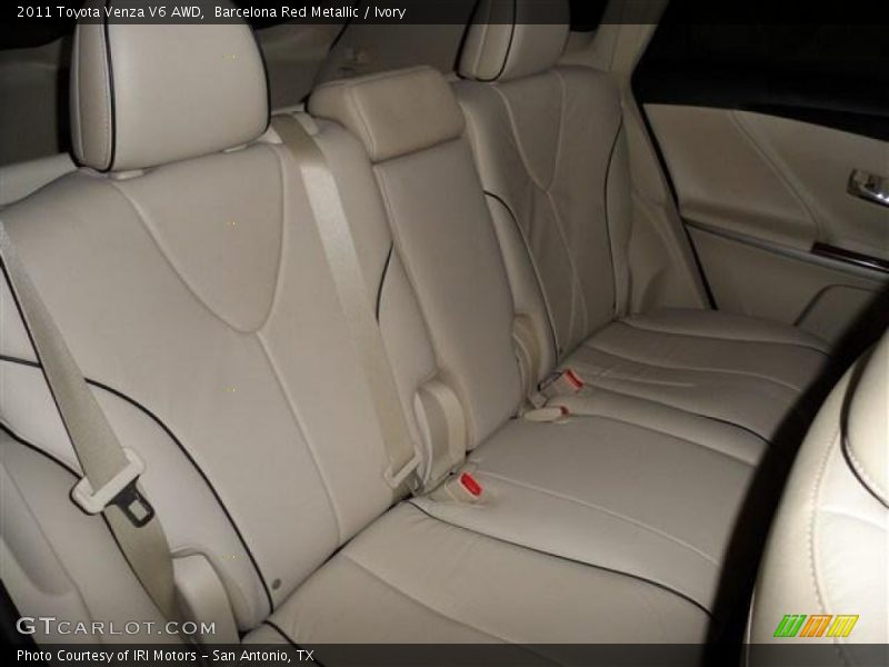 Barcelona Red Metallic / Ivory 2011 Toyota Venza V6 AWD