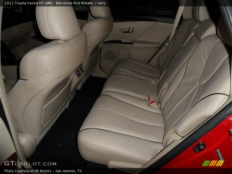 Barcelona Red Metallic / Ivory 2011 Toyota Venza V6 AWD
