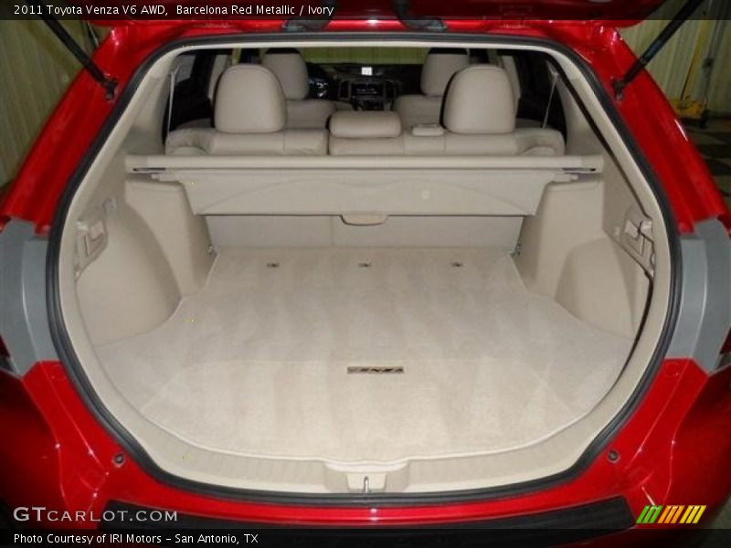 Barcelona Red Metallic / Ivory 2011 Toyota Venza V6 AWD