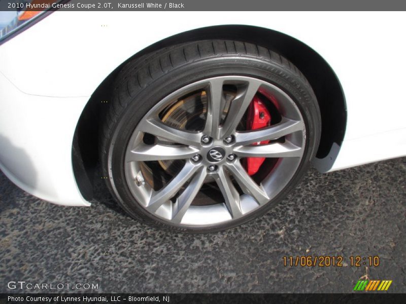 Karussell White / Black 2010 Hyundai Genesis Coupe 2.0T
