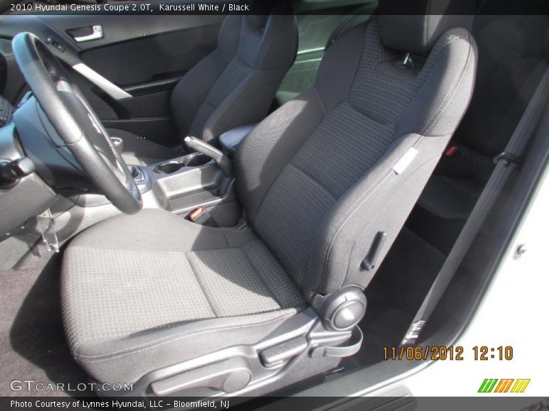 Karussell White / Black 2010 Hyundai Genesis Coupe 2.0T