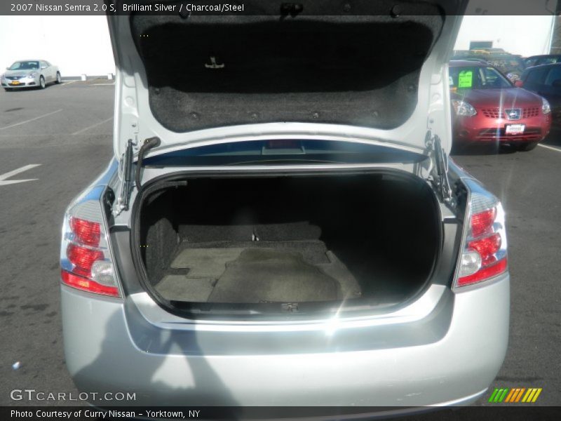 Brilliant Silver / Charcoal/Steel 2007 Nissan Sentra 2.0 S