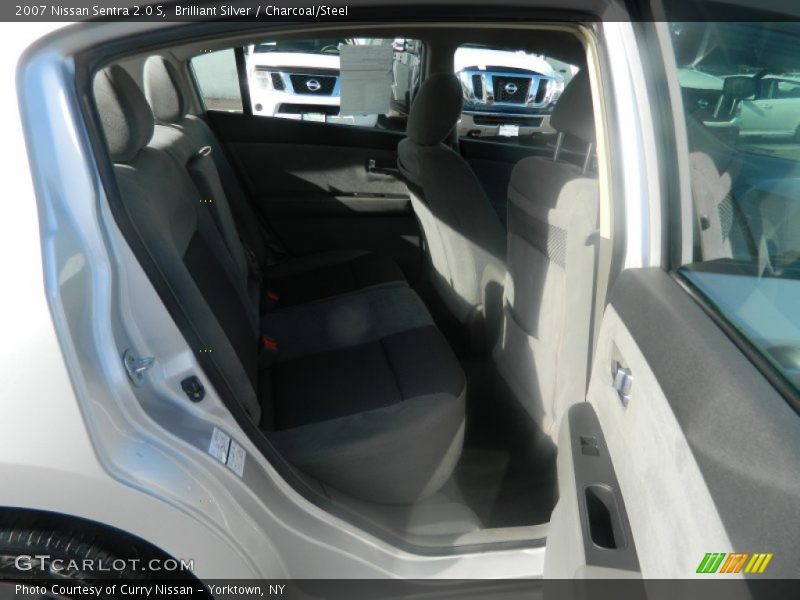 Brilliant Silver / Charcoal/Steel 2007 Nissan Sentra 2.0 S