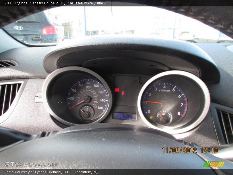 Karussell White / Black 2010 Hyundai Genesis Coupe 2.0T