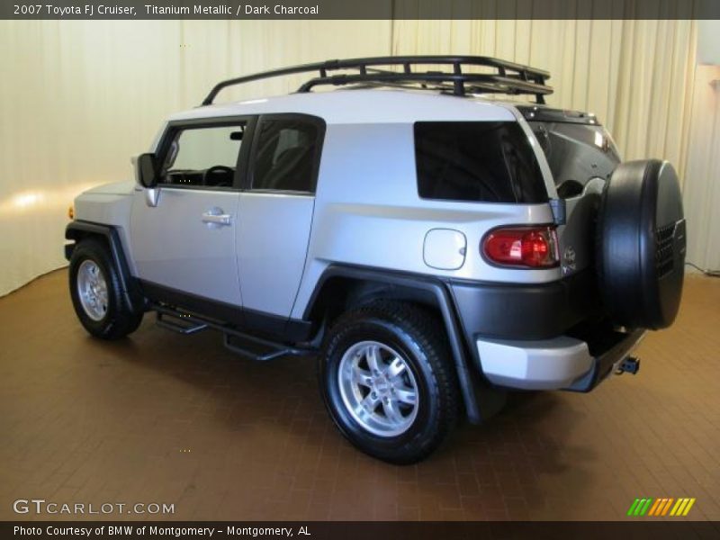 Titanium Metallic / Dark Charcoal 2007 Toyota FJ Cruiser