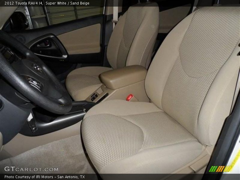 Super White / Sand Beige 2012 Toyota RAV4 I4