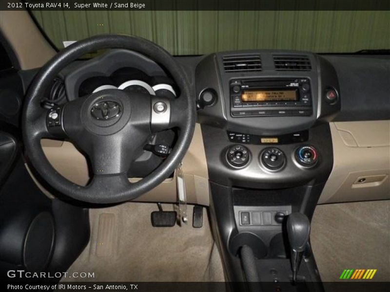 Super White / Sand Beige 2012 Toyota RAV4 I4