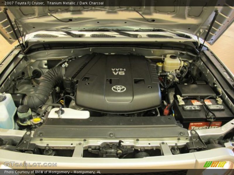 Titanium Metallic / Dark Charcoal 2007 Toyota FJ Cruiser