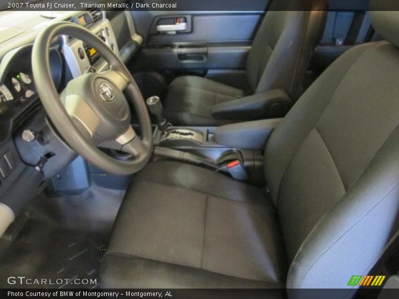 Titanium Metallic / Dark Charcoal 2007 Toyota FJ Cruiser