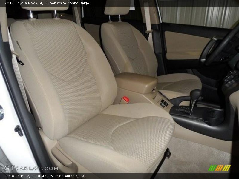 Super White / Sand Beige 2012 Toyota RAV4 I4