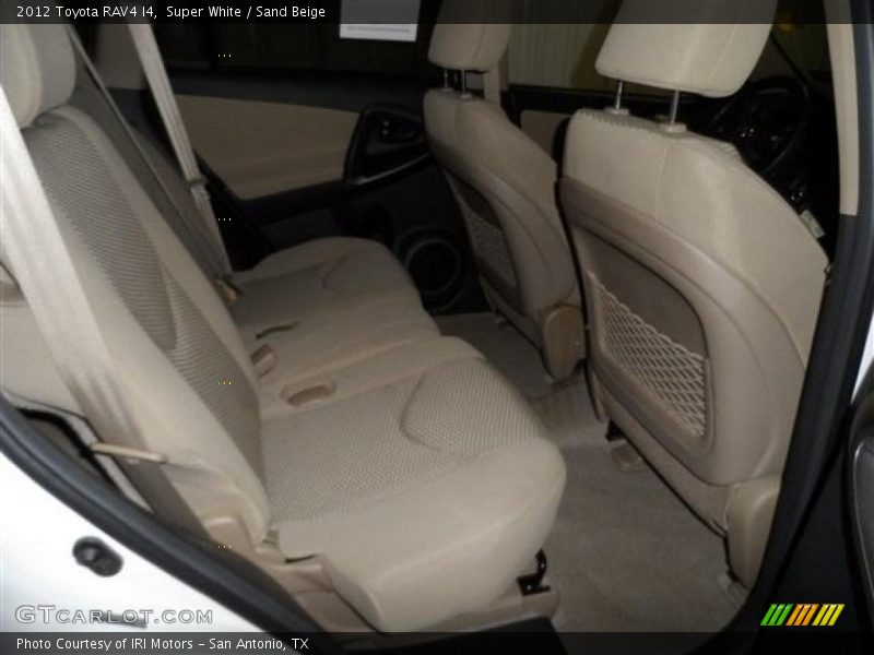 Super White / Sand Beige 2012 Toyota RAV4 I4