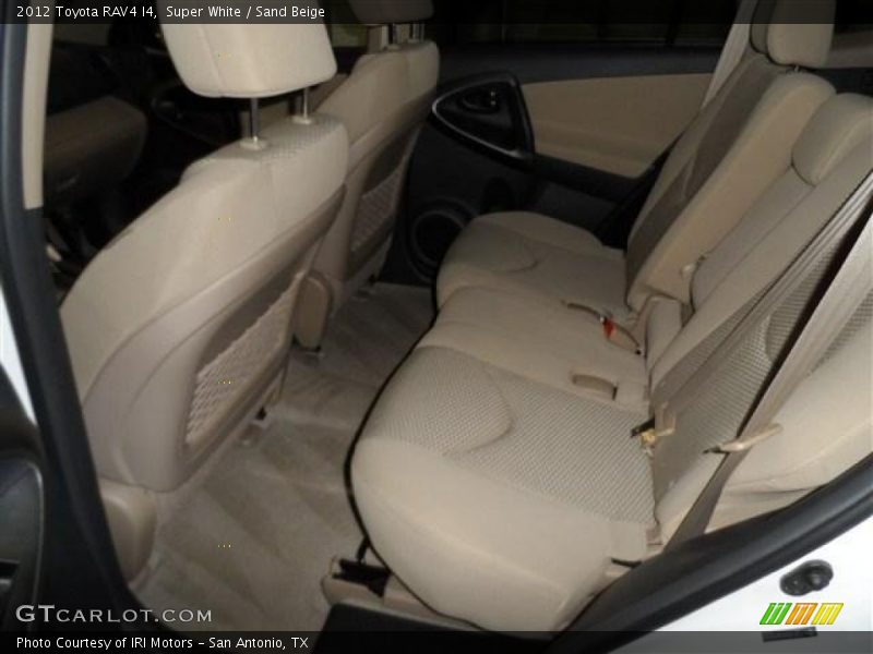 Super White / Sand Beige 2012 Toyota RAV4 I4