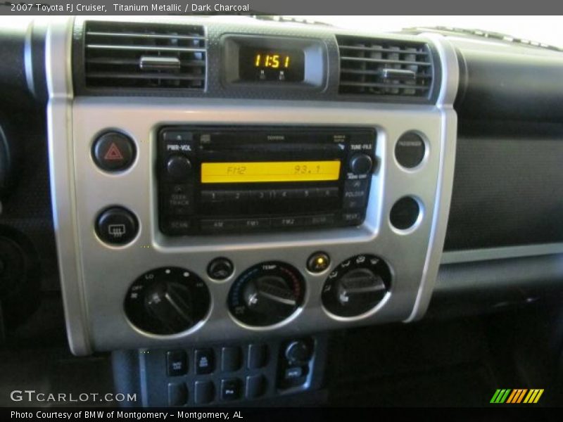 Titanium Metallic / Dark Charcoal 2007 Toyota FJ Cruiser
