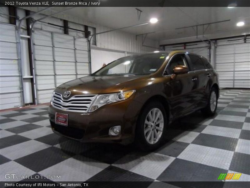 Sunset Bronze Mica / Ivory 2012 Toyota Venza XLE