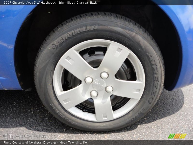 Bright Blue / Charcoal Black 2007 Chevrolet Aveo 5 LS Hatchback