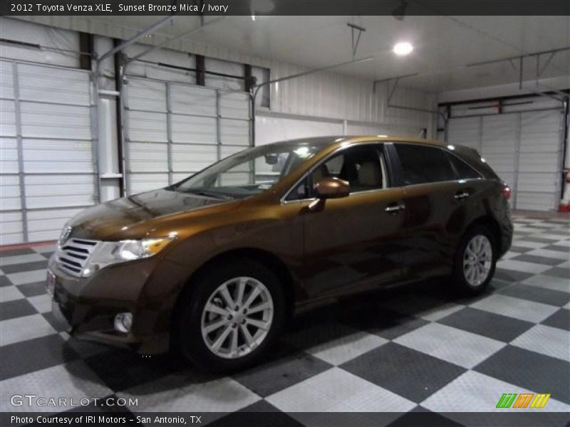 Sunset Bronze Mica / Ivory 2012 Toyota Venza XLE