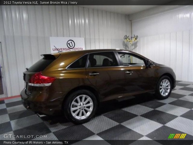 Sunset Bronze Mica / Ivory 2012 Toyota Venza XLE