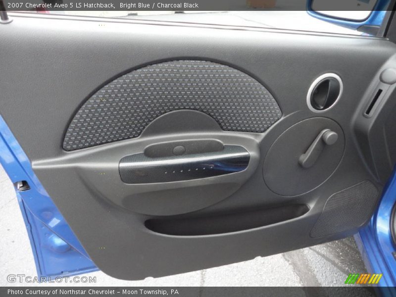 Bright Blue / Charcoal Black 2007 Chevrolet Aveo 5 LS Hatchback