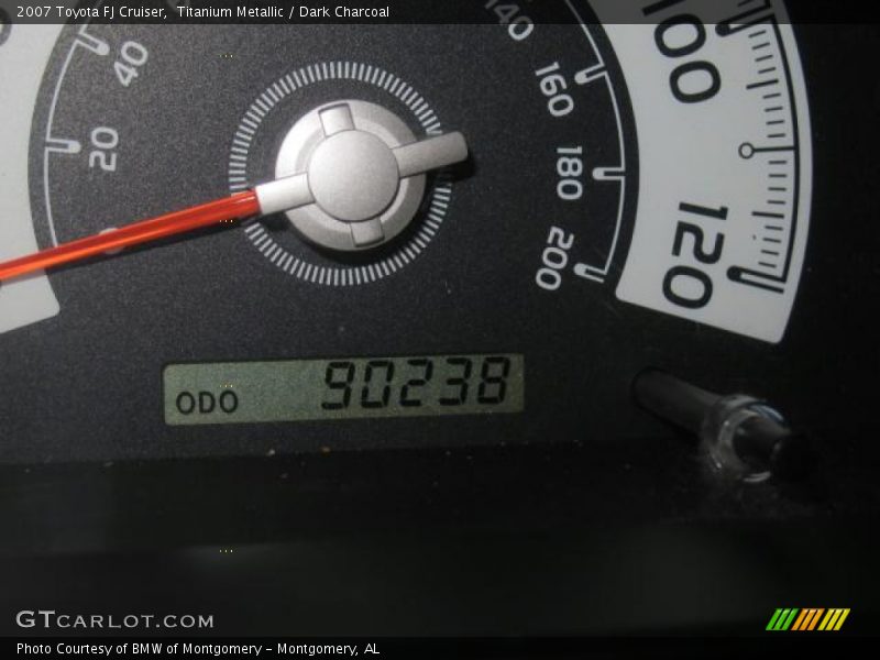 Titanium Metallic / Dark Charcoal 2007 Toyota FJ Cruiser