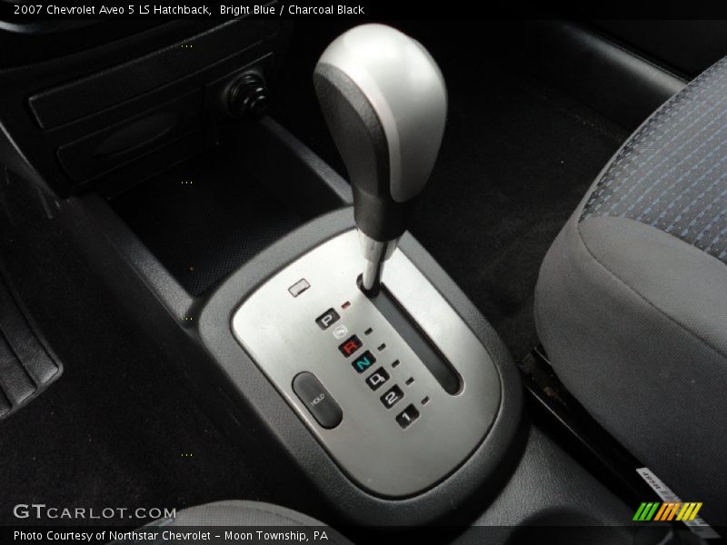Bright Blue / Charcoal Black 2007 Chevrolet Aveo 5 LS Hatchback