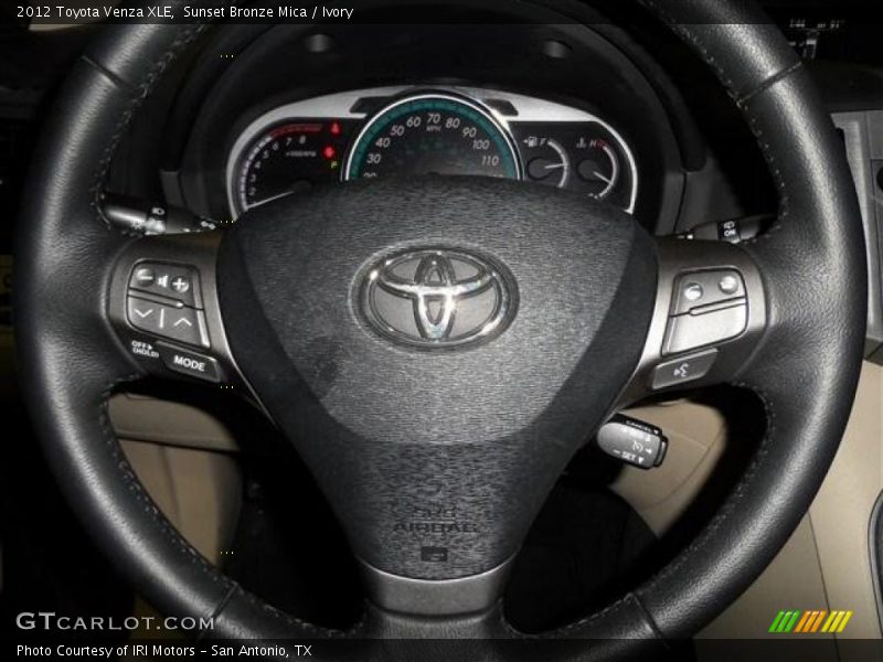 Sunset Bronze Mica / Ivory 2012 Toyota Venza XLE