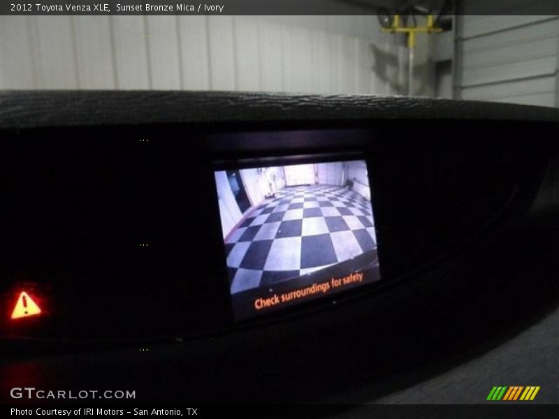 Sunset Bronze Mica / Ivory 2012 Toyota Venza XLE