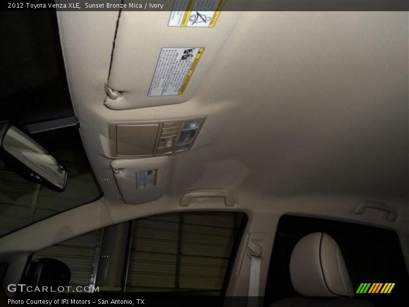 Sunset Bronze Mica / Ivory 2012 Toyota Venza XLE
