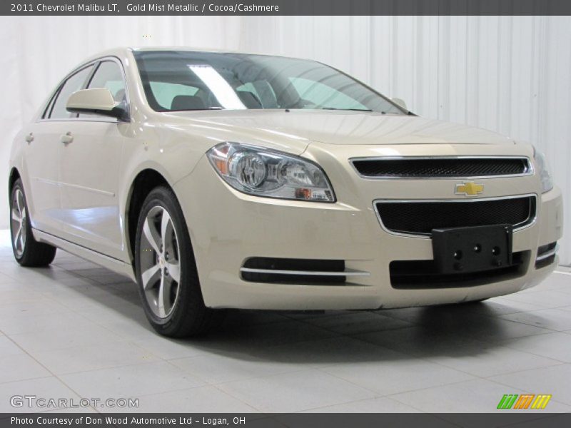 Gold Mist Metallic / Cocoa/Cashmere 2011 Chevrolet Malibu LT