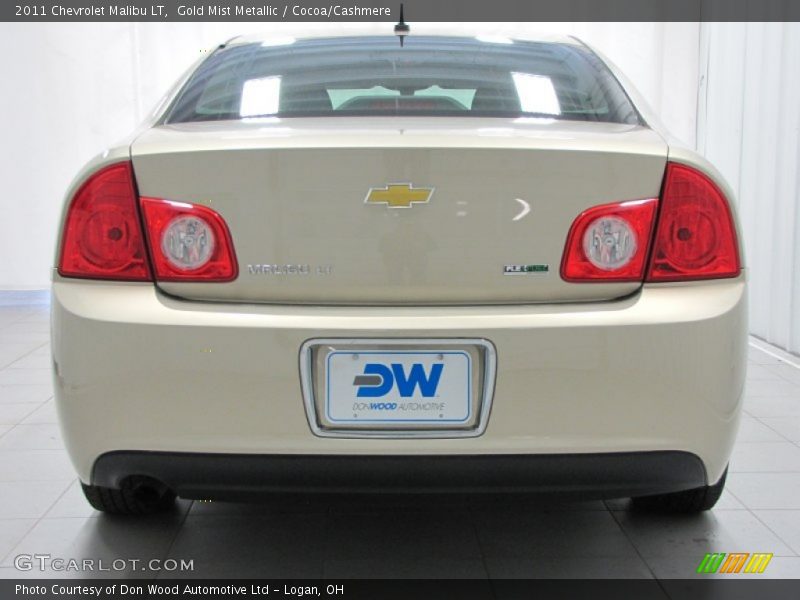 Gold Mist Metallic / Cocoa/Cashmere 2011 Chevrolet Malibu LT