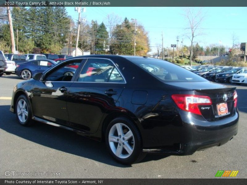 Attitude Black Metallic / Black/Ash 2012 Toyota Camry SE