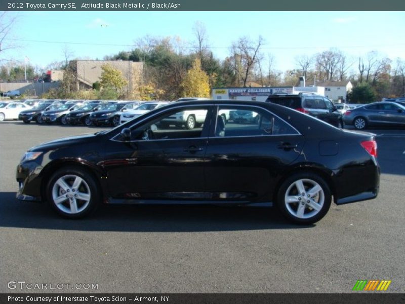 Attitude Black Metallic / Black/Ash 2012 Toyota Camry SE