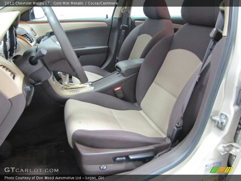 Gold Mist Metallic / Cocoa/Cashmere 2011 Chevrolet Malibu LT