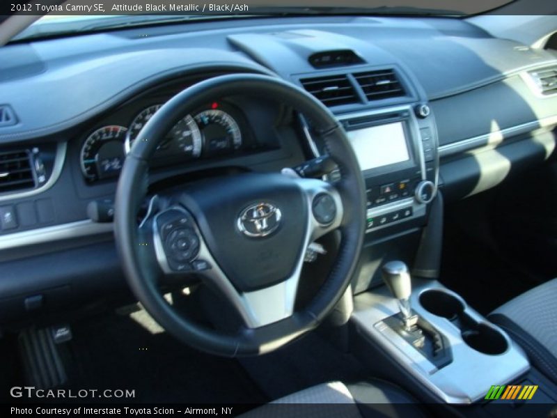 Attitude Black Metallic / Black/Ash 2012 Toyota Camry SE