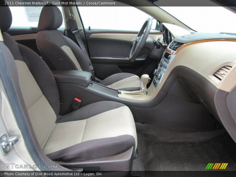 Gold Mist Metallic / Cocoa/Cashmere 2011 Chevrolet Malibu LT
