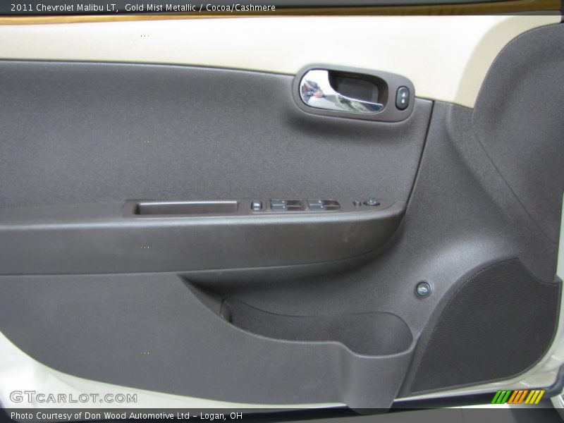 Gold Mist Metallic / Cocoa/Cashmere 2011 Chevrolet Malibu LT
